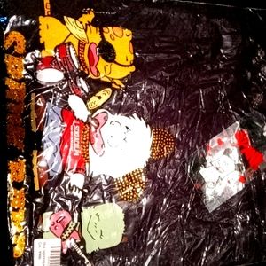 NWT vntg 80s Italian character Hello Spank Mama Quevo Unisex T sz Sm Band Spank